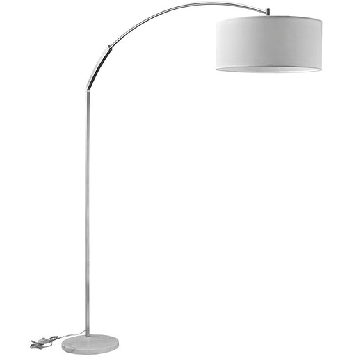 Strobe Marble Floor Lamp 1224-WHI