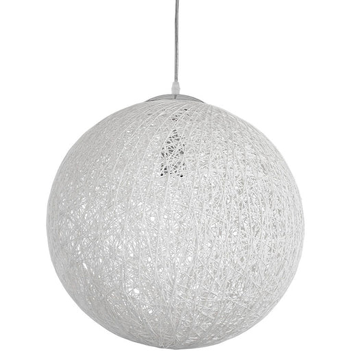 Spool 16" Chandelier 1232-WHI