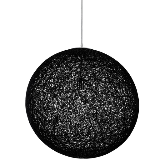 Spool 24" Chandelier 1233-BLK