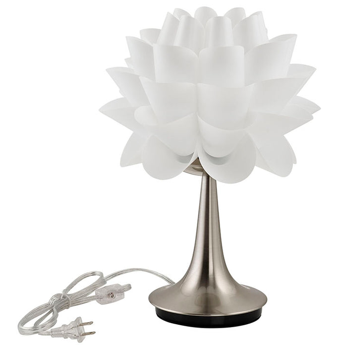 Glowpetal Table Lamp 1238-WHI