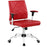 Lattice Vinyl Office Chair 1247-RED