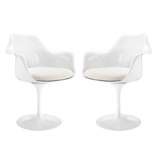 Lippa Dining Armchair Set of 2 1259-WHI