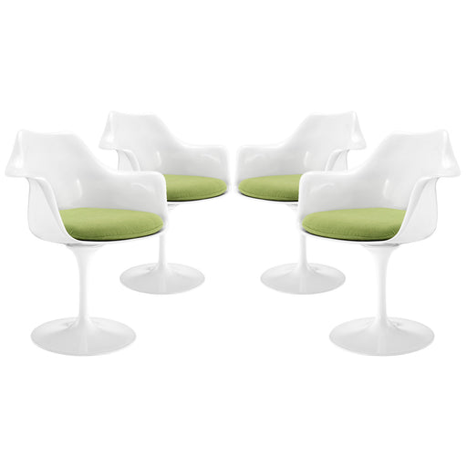 Lippa Dining Armchair Set of 4 1260-GRN