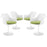 Lippa Dining Armchair Set of 4 1260-GRN