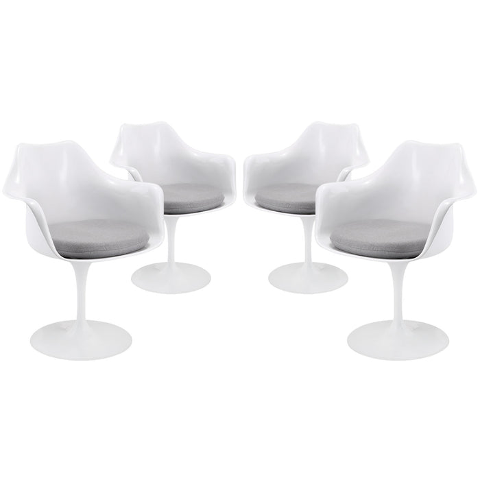 Lippa Dining Armchair Set of 4 1260-GRY