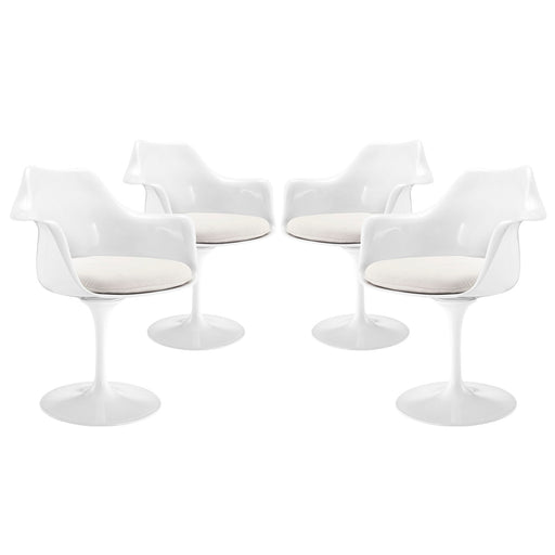 Lippa Dining Armchair Set of 4 1260-WHI