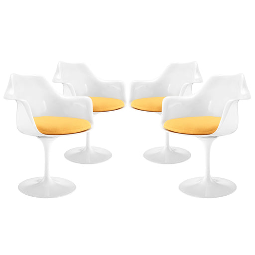 Lippa Dining Armchair Set of 4 1260-YLW