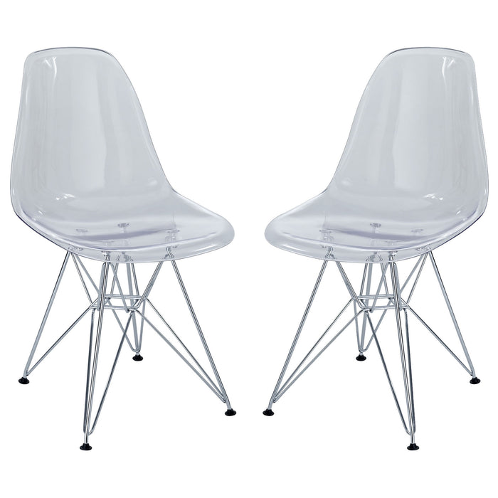 Paris Dining Side Chair Set of 2 1261-CLR