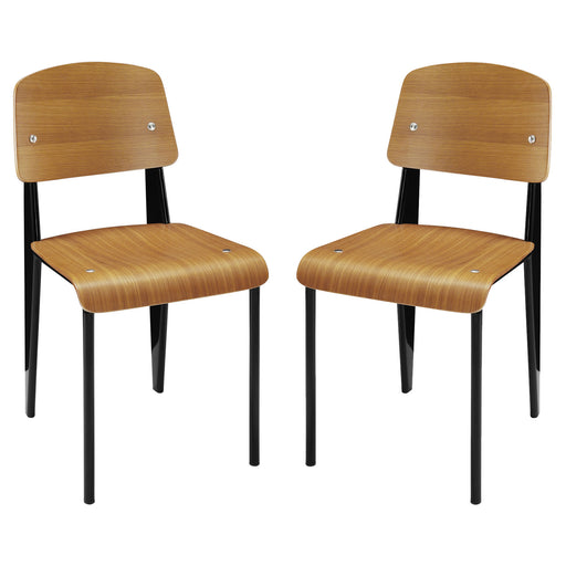 Cabin Dining Side Chair Set of 2 1262-WAL