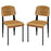 Cabin Dining Side Chair Set of 2 1262-WAL