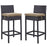 Lift Bar Stool Outdoor Patio Set of 2 1281-EXP-MOC