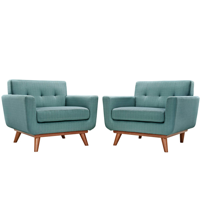 Engage Armchair Wood Set of 2 1284-LAG