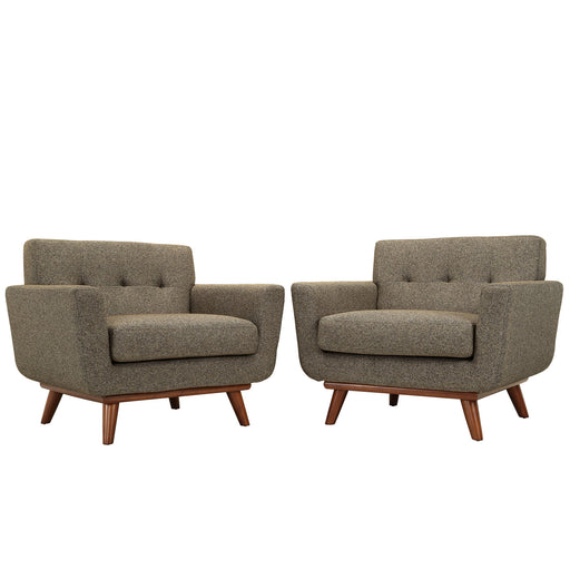 Engage Armchair Wood Set of 2 1284-OAT