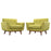 Engage Armchair Wood Set of 2 1284-WHE