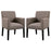 Chloe Armchair Set of 2 1299-GRY