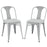 Reception Dining Side Chair Set of 2 1301-GRY