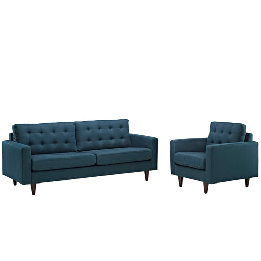 Empress Armchair and Sofa Set of 2 1313-AZU