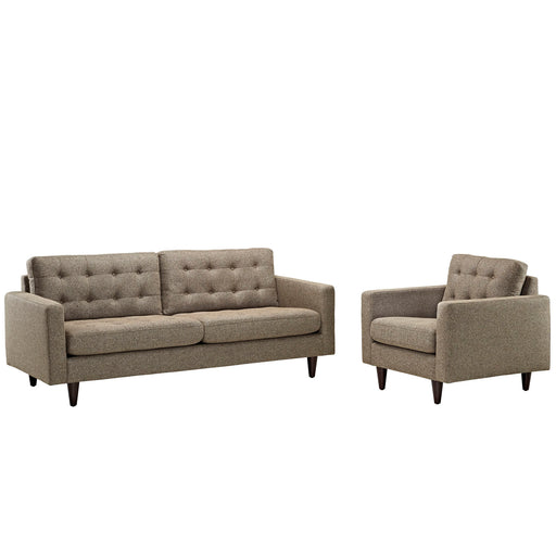 Empress Armchair and Sofa Set of 2 1313-OAT