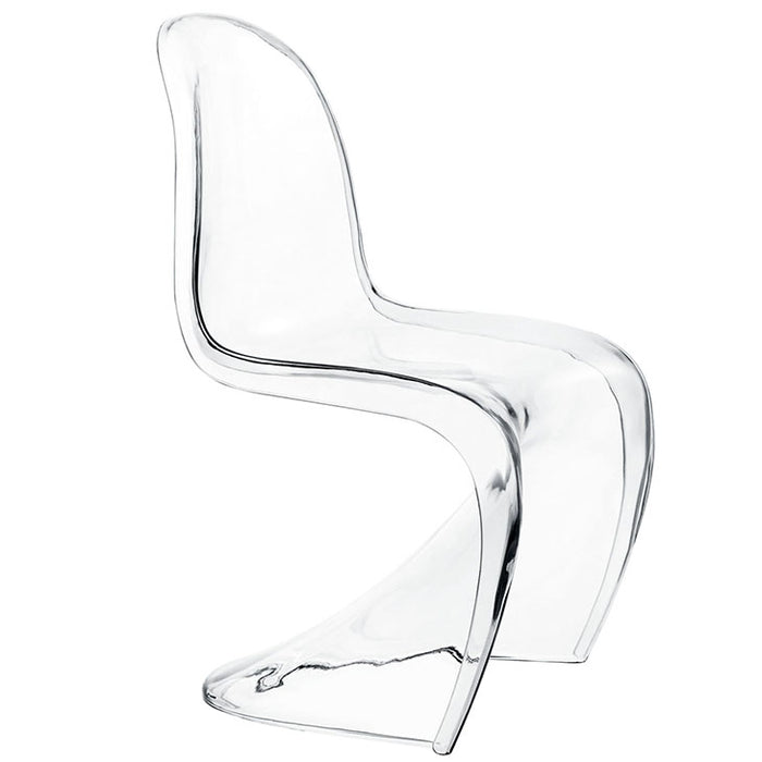 Slither Acrylic Kids Chair 1339K-CLR