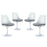 Lippa Dining Side Chair Fabric Set of 4 1342-GRY