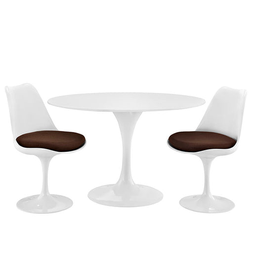 Lippa Dining Side Chair Set of 2 1343-BRN