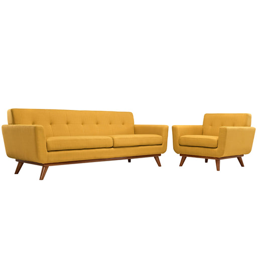 Engage Armchair and Sofa Set of 2 1344-CIT