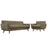 Engage Armchair and Sofa Set of 2 1344-OAT