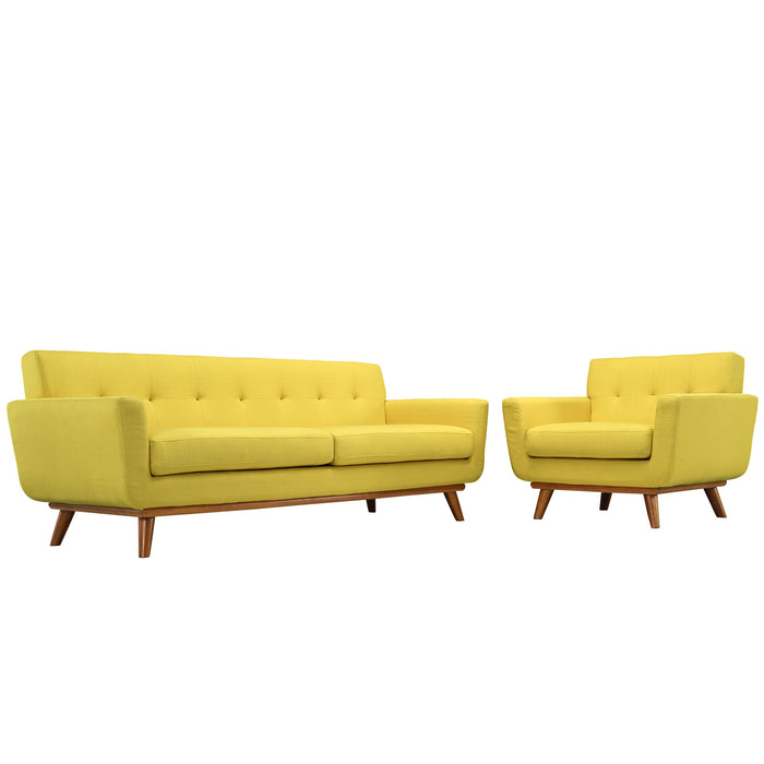 Engage Armchair and Sofa Set of 2 1344-SUN