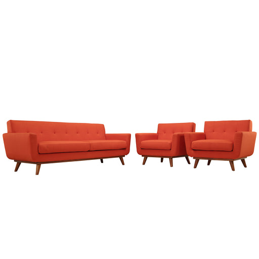 Engage Armchairs and Sofa Set of 3 1345-ATO