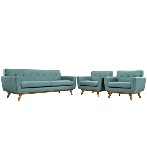 Engage Armchairs and Sofa Set of 3 1345-LAG