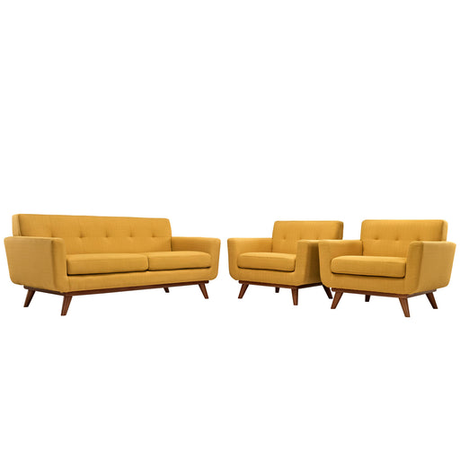 Engage Armchairs and Loveseat Set of 3 1347-CIT