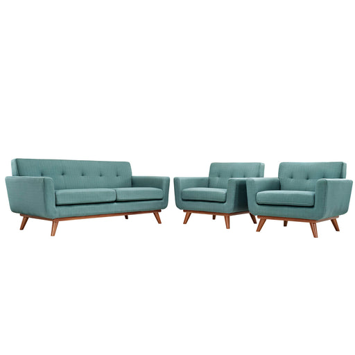 Engage Armchairs and Loveseat Set of 3 1347-LAG