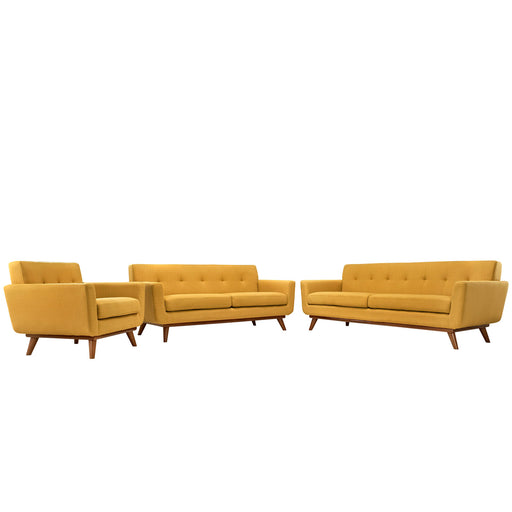 Engage Sofa Loveseat and Armchair Set of 3 1349-CIT