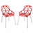 Connections Dining Chair Set of 2 1358-RED