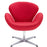 Wing Upholstered Lounge Chair 137-RED