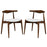 Stalwart Dining Side Chairs Set of 2 1377-DWL-WHI