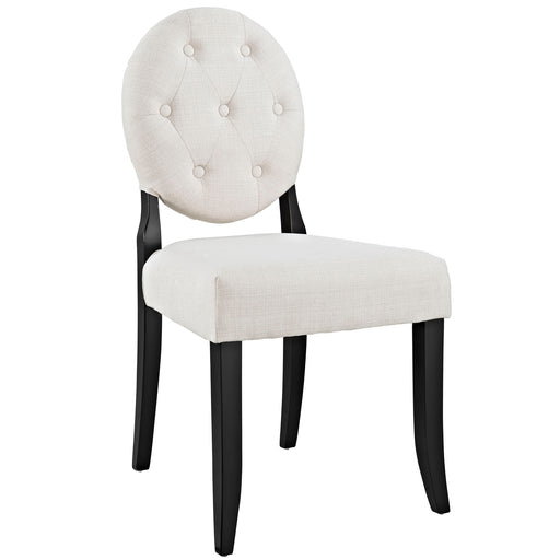 Button Dining Side Chair 1381-BEI