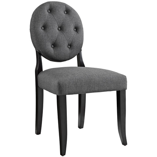 Button Dining Side Chair 1381-GRY