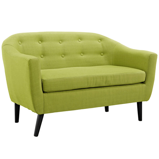 Wit Upholstered Loveseat 1391-WHE