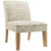 Auteur Upholstered Fabric Side Chair 1400-WHI