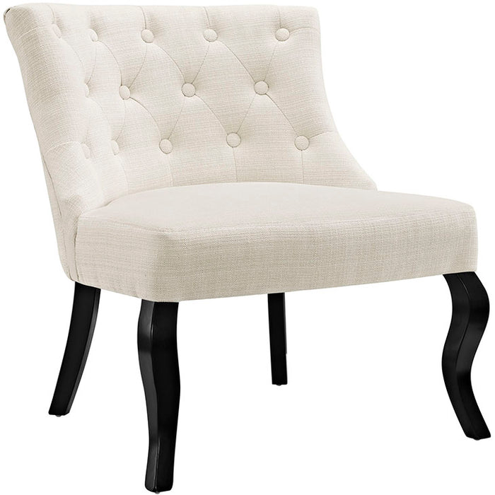 Royal Upholstered Fabric Armchair 1403-BEI