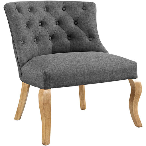 Royal Upholstered Fabric Armchair 1403-GRY