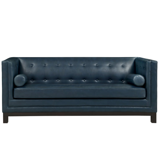 Imperial Bonded Leather Sofa 1421-BLU