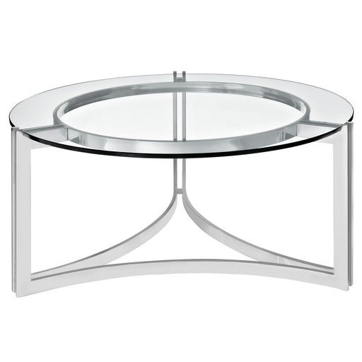 Signet Stainless Steel Coffee Table 1438-SLV