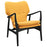 Heed Upholstered Lounge Chair 1442-BLK-YLW