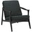 Pace Upholstered Armchair 1447-BLK-GRY