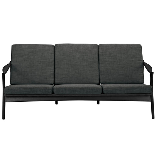 Pace Upholstered Sofa 1448-BLK-GRY