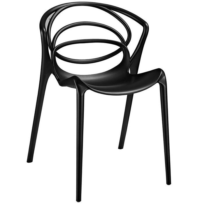 Locus Dining Side Chair 1451-BLK