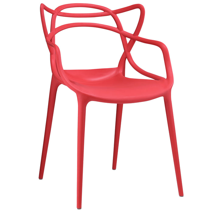 Entangled Dining Armchair 1458-RED