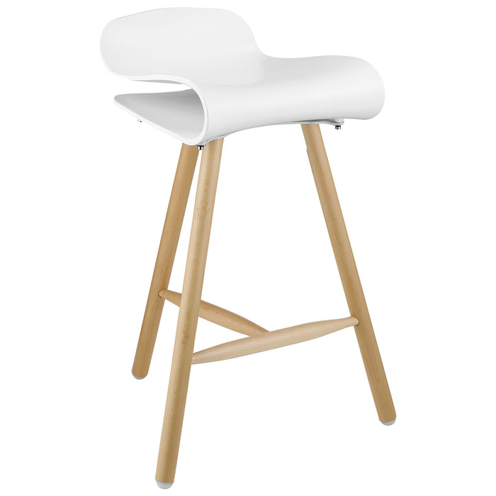 Clip Bar Stool 1463-WHI